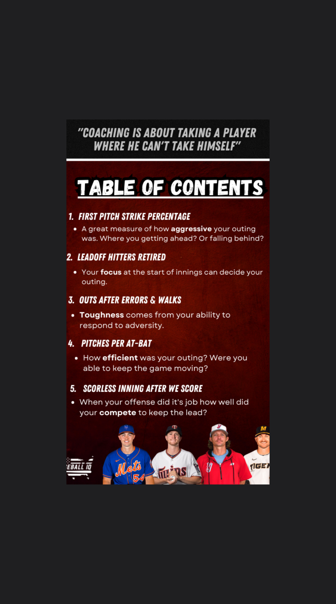 How To Quantify A "Successful" Outing