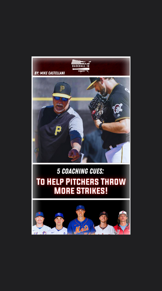 5 Coaching Cues To Help Pitchers Throw More Strikes