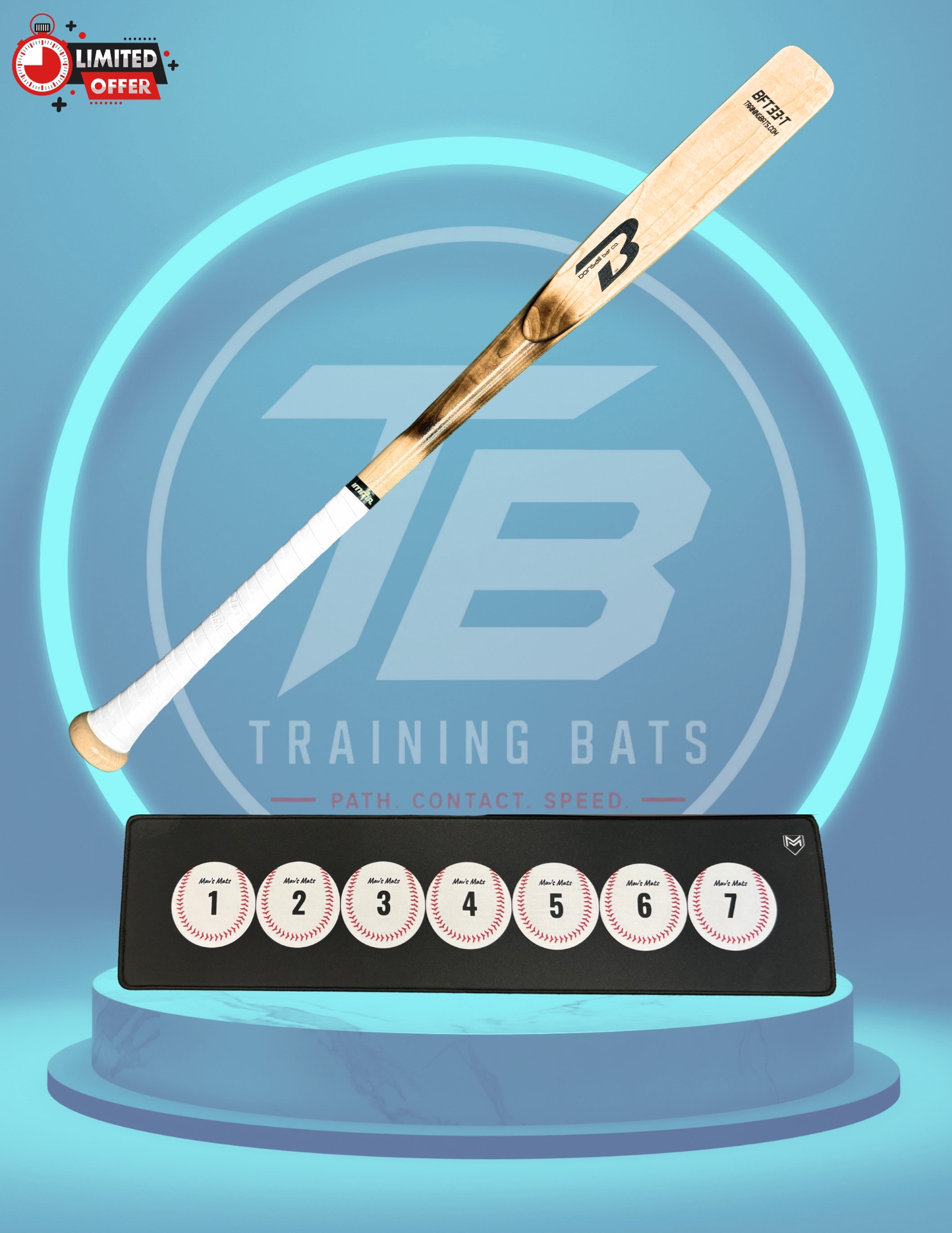 Half Bat + Mav's Mats Bundle