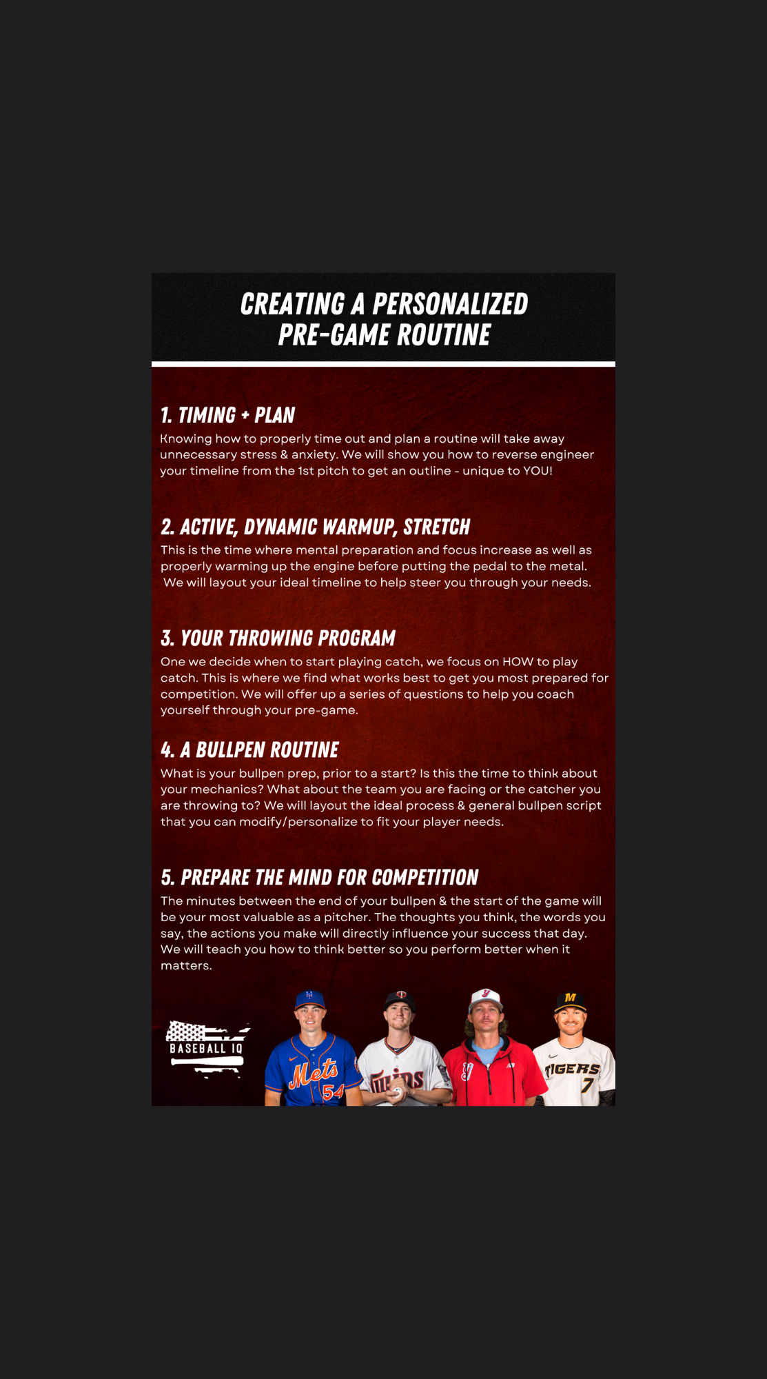 A Starting Pitcher's Game-Day Routine – TrainingBats.com